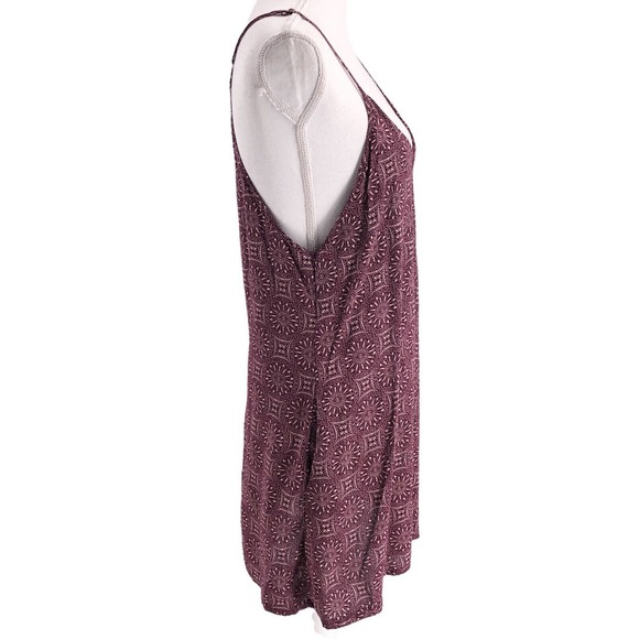 Gypsy Chic Womens Size Small Printed Slip Dress Spaghetti Straps Lightweight - Picture 4 of 8